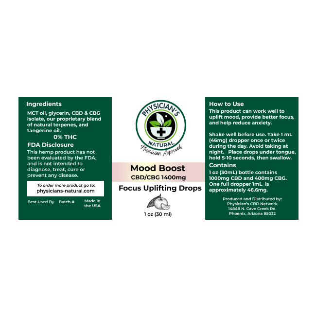 Mood Boost - Focus Uplifting Drops